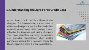Zero Forex Card