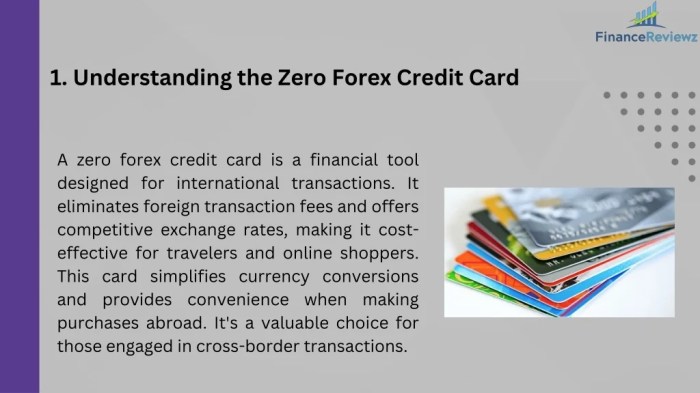 Zero Forex Card