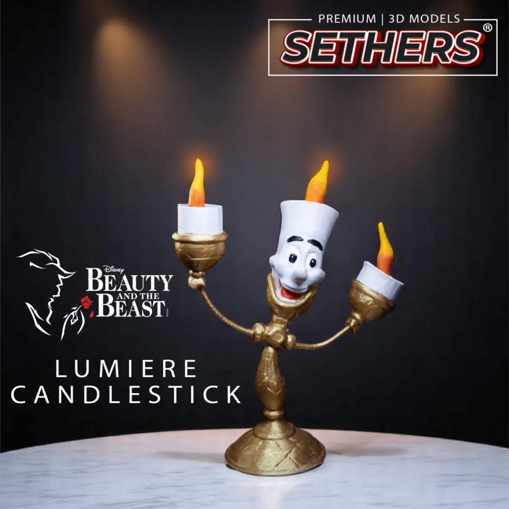 Singing Candlestick In Beauty And The Beast